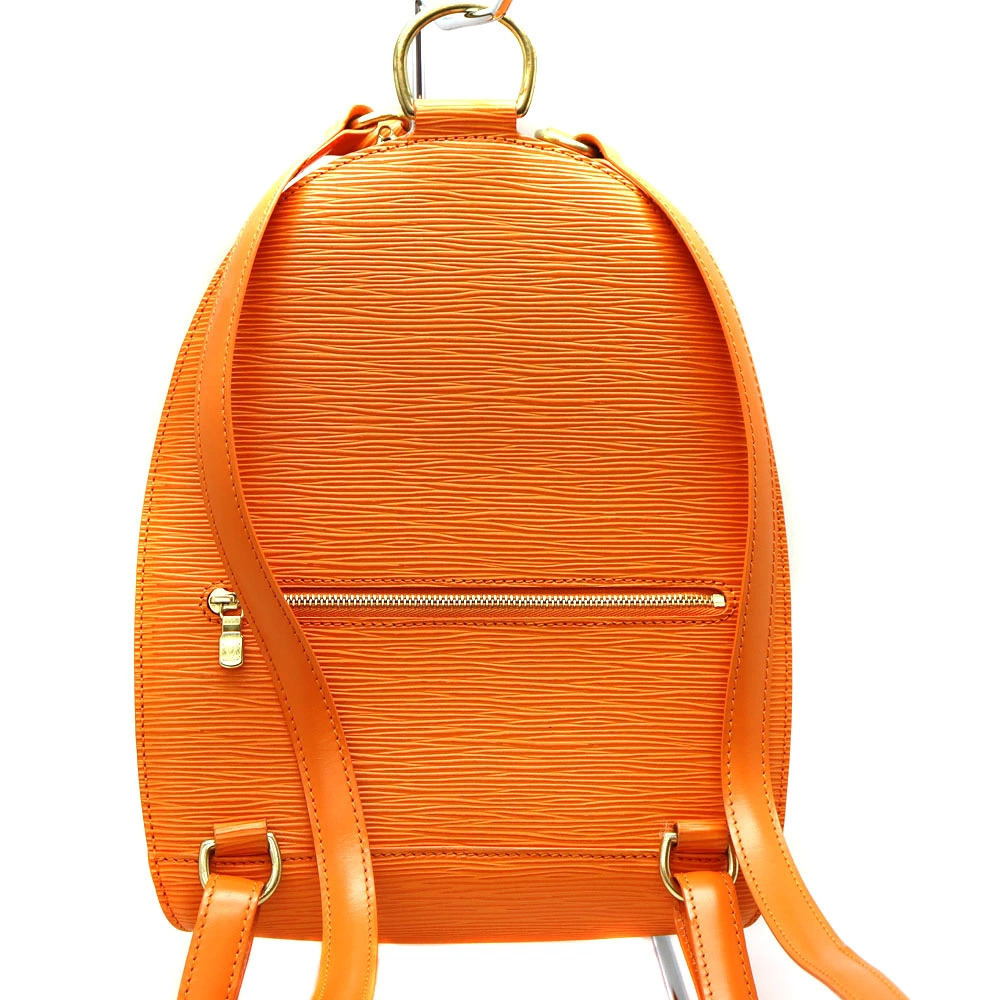 Louis Vuitton Mabillon Orange Backpack Epi